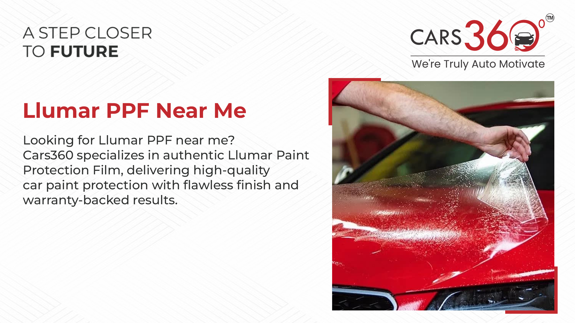  LLumar PPF in Raipur | Cars 360 Raipur